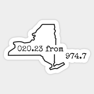 Just a Librarian from NY Sticker